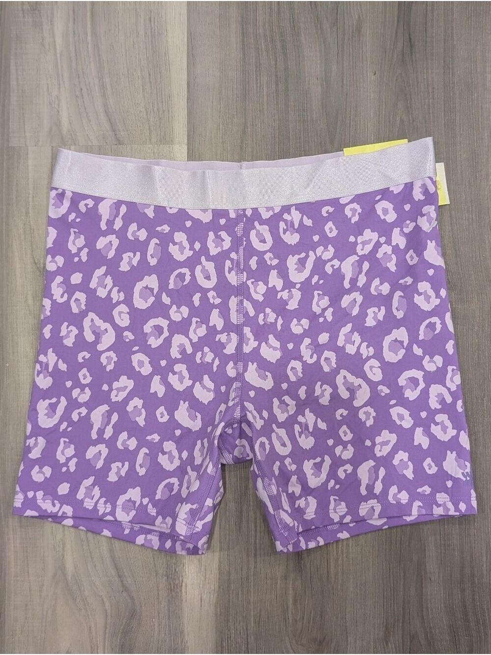 All in Motion | High-Rise Elastic Sculpt Shorts In Purple Animal Print